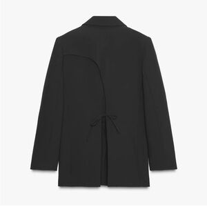 Zara open back blazer